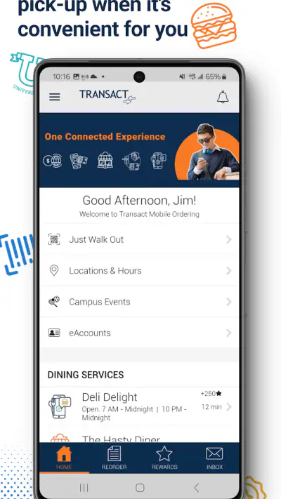 Transact Mobile Ordering screenshot 1