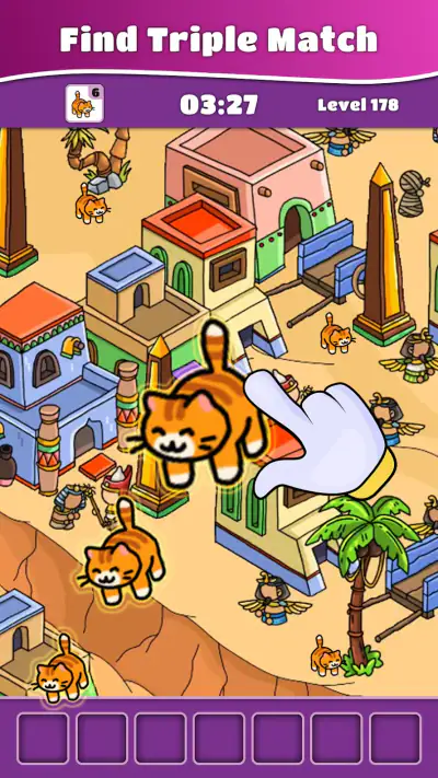 Triple Hunt - triple match! screenshot 1