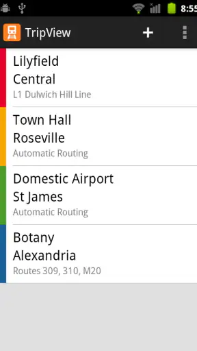 TripView screenshot 1