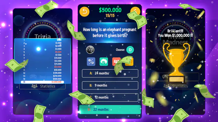 Trivia Madness screenshot 1