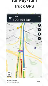TruckMap - Truck GPS Routes screenshot