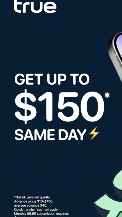 True Finance: Cash Advance screenshot 1