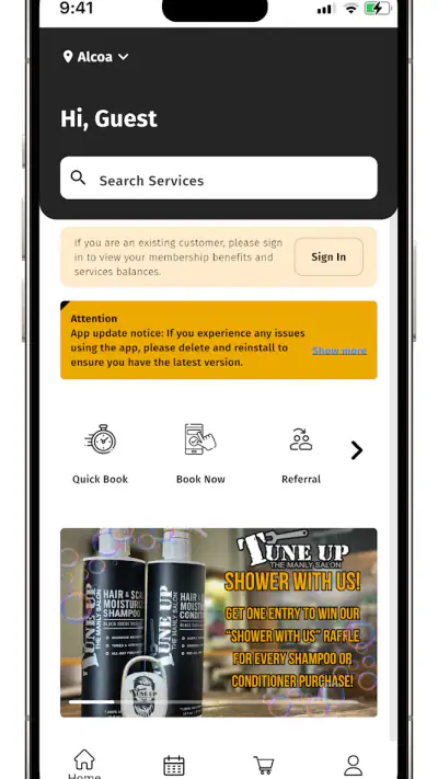 Tune Up, The Manly Salon screenshot 1