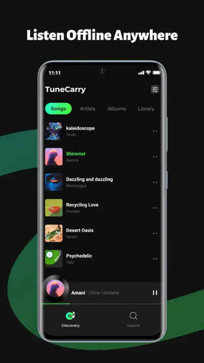 TuneCarry: Offline Music screenshot 1