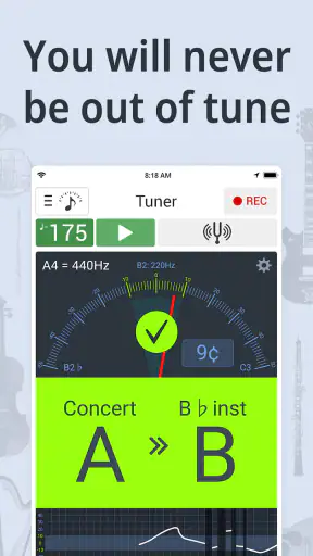 Tuner & Metronome screenshot 1