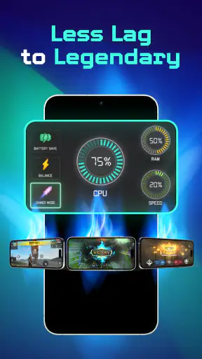 TurboSpeed: Game Mode FPS screenshot 1