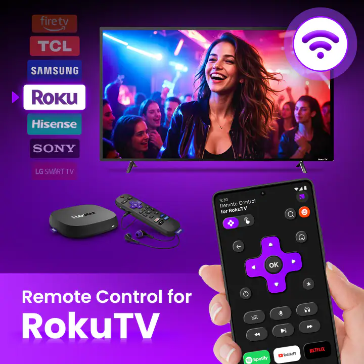 TV Remote Control for RokuTV screenshot 1
