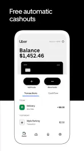 Uber Pro Card screenshot