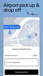 Uber - Request a ride screenshot