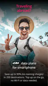 Ubigi: Travel eSIM & data plan screenshot