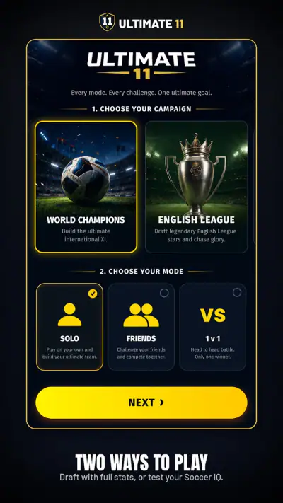 Ultimate 11 screenshot 1