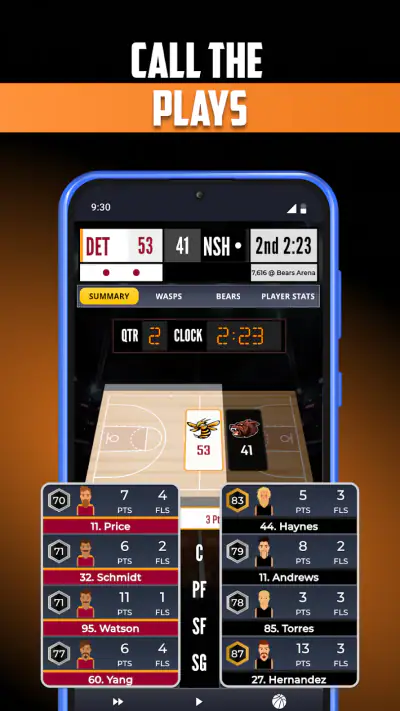 Ultimate Pro Basketball GM screenshot 1