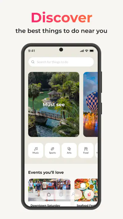 UNATION - Discover Events screenshot 1