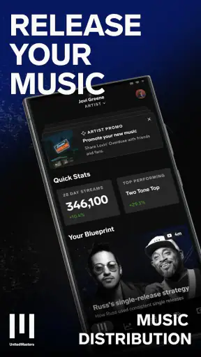 UnitedMasters: Release Music screenshot 1