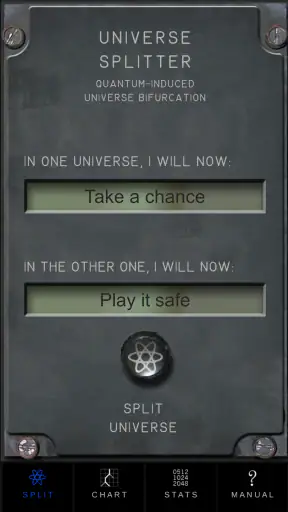 Universe Splitter screenshot 1
