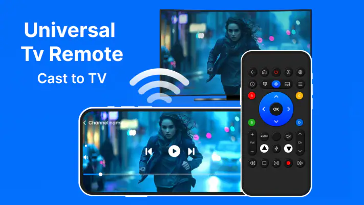 Universal Tv Remote-Cast to TV screenshot 1