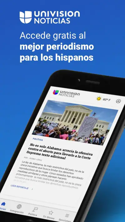 Univision Noticias screenshot 1