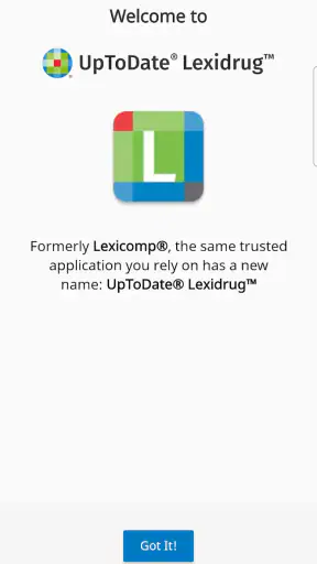 Uptodate Lexidrug screenshot 1