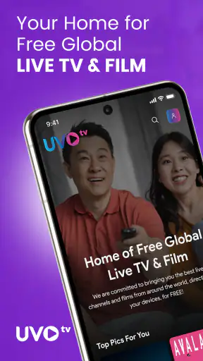 UVOtv: Watch Live TV & Movies screenshot 1
