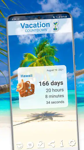 Vacation Countdown App screenshot 1