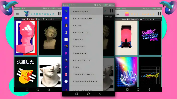 Vaporwave PRO Wallpapers screenshot 1