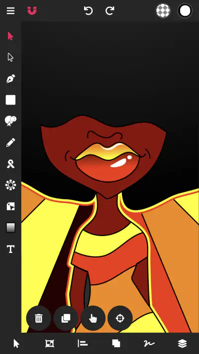 Vector Ink: SVG, Illustrator screenshot 1
