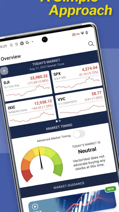 VectorVest Stock Advisory screenshot 1