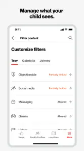 Verizon Family screenshot