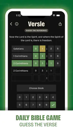 Versle | Daily Bible Games screenshot 1