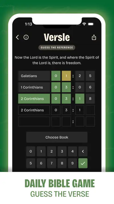 Versle | Daily Bible Games screenshot 1