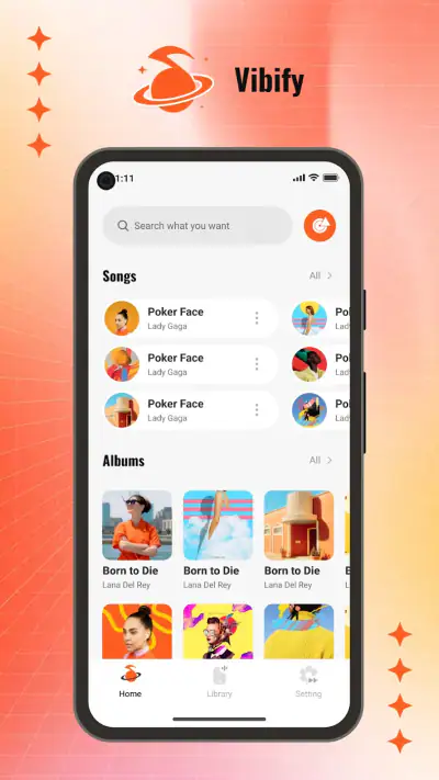 Vibify-offline MP3 screenshot 1