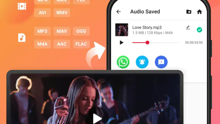 Video to MP3 - Video to Audio screenshot 1