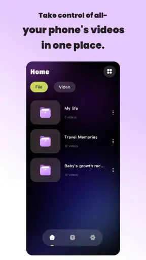 Vidzy-Well Organized screenshot 1