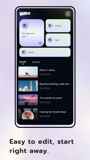 Vimo-CreativeCut screenshot 1