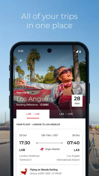 Virgin Atlantic screenshot 1