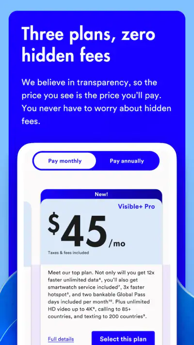 Visible mobile screenshot 1