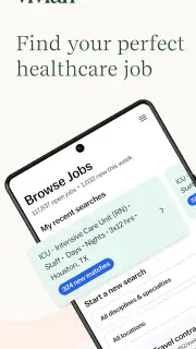 Vivian - Find Healthcare Jobs screenshot 1