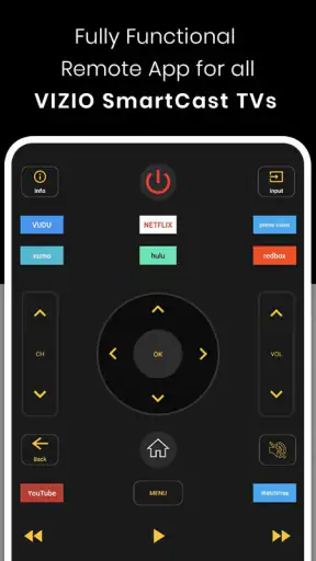 Vizio Smart TV Remote screenshot 1