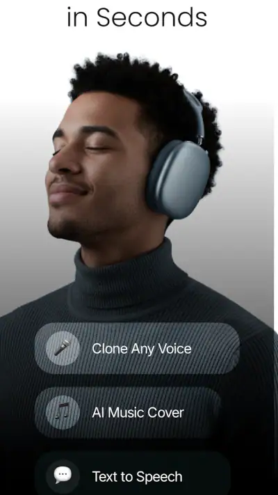 VoClone: AI Voice Changer screenshot 1