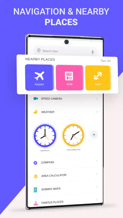 Voice GPS, Directions & Maps screenshot 1