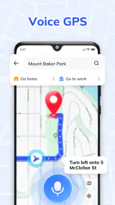 Voice GPS Navigation: GPS Map screenshot