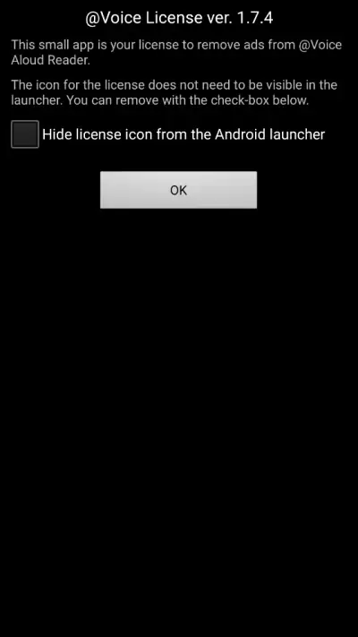 @Voice Premium License screenshot 1