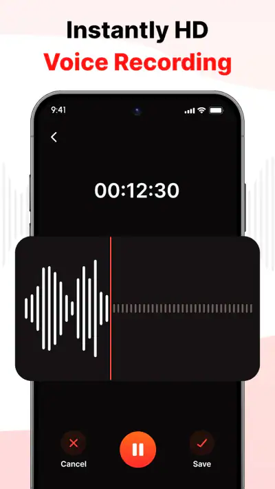 Voice Recorder & Audio Notes screenshot 1