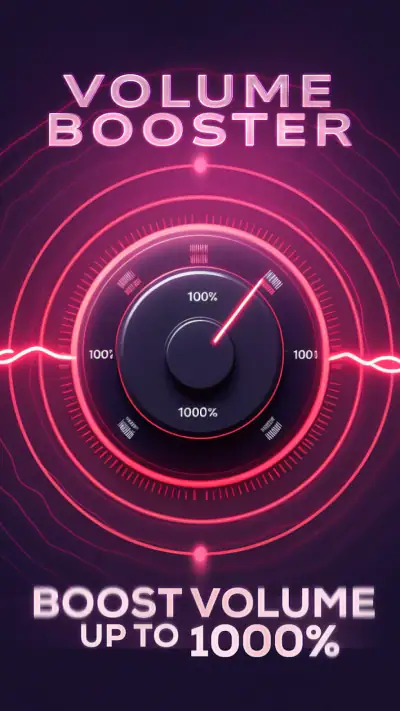 Volume Booster & Bass Booster screenshot 1