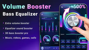 Volume Booster Bass Equalizer screenshot 1