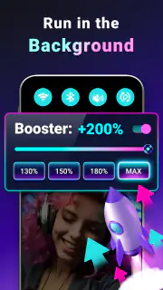 Volume Booster Bass Equalizer screenshot 8