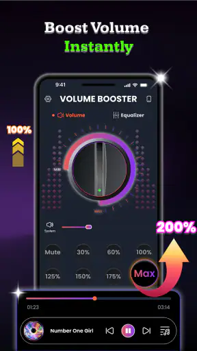 Volume Booster-Sound Amplifier screenshot 1