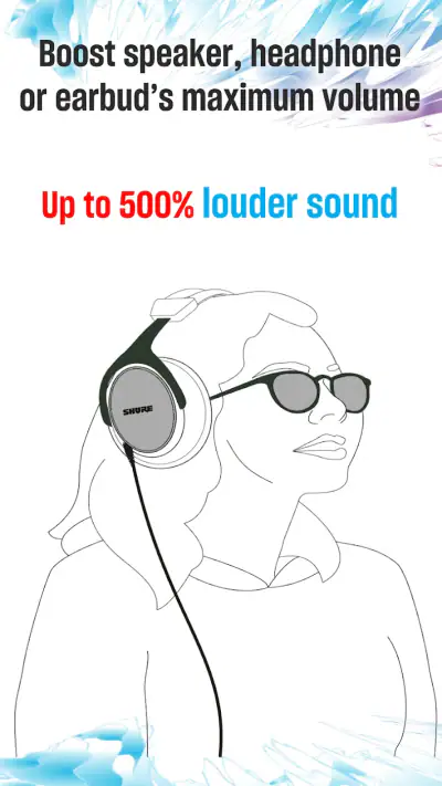 Volume Booster：Sound Amplifier screenshot 1