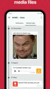 WAMR: Reveal deleted messages! screenshot