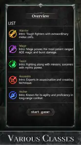 Warriors and Adventure screenshot